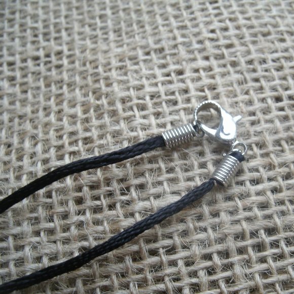 Murano Glass Apple Lady Bug Blue Flower Necklace - Picture 13 of 14